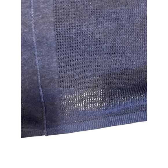 EILEEN FISHER - SKIN Navy Blue Bundle of 2 3/4 Shirt Lightweight sweater MEDIUM - Picture 14 of 16